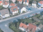 Luftbild - 2-FAMILIEN-HAUS m. Garten, Gartenhaus & KFZ-Stellplatz, zur Zeit vermietet, in STUTTGART-WEILIMDORF