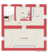 Grundriss Keller - DREIFAMILIENHAUS, bereits teilmodernisiert, als sympathischer Altbau mit Hof, Nebengebäude & Garage in STUTTGART-MÜNSTER