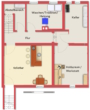 Grundriss UG - EINFAMILIENHAUS als REIHENMITTELHAUS in ruhiger Lage mit 2 Balkonen & Garten in STUTTGART-WOLFBUSCH