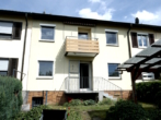 Ansicht Südwestseite - EINFAMILIENHAUS als REIHENMITTELHAUS in ruhiger Lage mit 2 Balkonen & Garten in STUTTGART-WOLFBUSCH