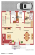 Grundriss EG - EINFAMILIENHAUS als REIHENMITTELHAUS in ruhiger Lage mit 2 Balkonen & Garten in STUTTGART-WEILIMDORF (WOLFBUSCH)
