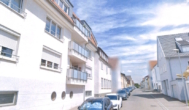 Ansicht von Südwesten - 4 1/2-ZIMMER-KOMFORT-MIETWOHNUNG mit Parkett, EBK, Balkon, Dachterrasse, Aufzug & TG-Platz in STUTTGART-WEILIMDORF
