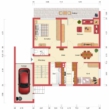 Grundriss EG - Ruhiges 3-FAMILIEN-HAUS mit 2 Balkonen & großem Garten als KAPITALANLAGE in LEINFELDEN-ECHTERDINGEN