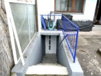 Kelleraufgang vom Garten NEU - REIHENHAUS mit 5 1/2 Zimmern auf 120 qm,Terrasse, Balkon & kleinem Garten in STUTTGART-WEILIMDORF