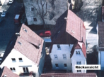 Rückansicht vom Hof - IMMER NOCH GUTE KAPITALANLAGE! Komplett vermietetes 3-FAMILIEN-HAUS mit Nebengebäude im Hof, Nähe Festhalle & Gymnasien in STUTTGART-FEUERBACH!