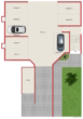 Grundriss Tiefgarage - 4-ZIMMER-WOHNUNG in ruhiger Lage mit großem Balkon, Einbauküche und 2 Tiefgaragenplätzen in WALDENBUCH