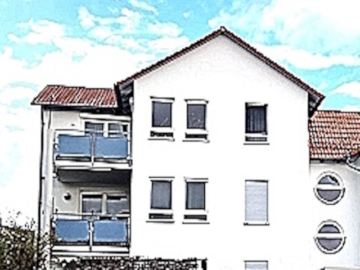 4-ZIMMER-WOHNUNG in ruhiger Lage mit großem Balkon, Einbauküche und 2 Tiefgaragenplätzen in WALDENBUCH, 71111 Waldenbuch, Wohnung