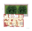 Grundriss OG Haupthaus & Flachdach Anbau - TIPP FÜR KAPITALANLEGER!!! 8-FAMILIEN-HAUS, 7 Wohnungen vermietet & eine Wohnung frei, mit großem Garten, Garage & 6 Stellplätzen in ruhiger zentrumsnaher Lage in KORNTAL